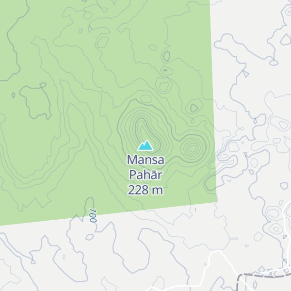 Map of Mansa Pahār