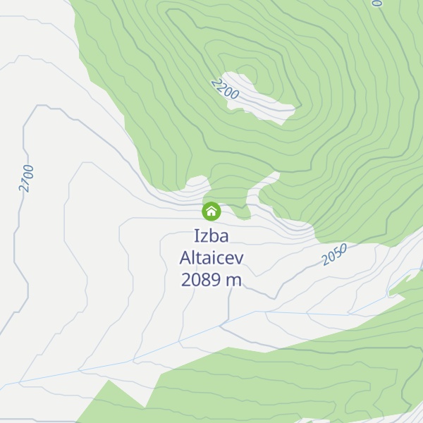 Map of Izba Altaicev
