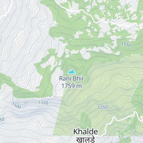 Map of Rani Bhir