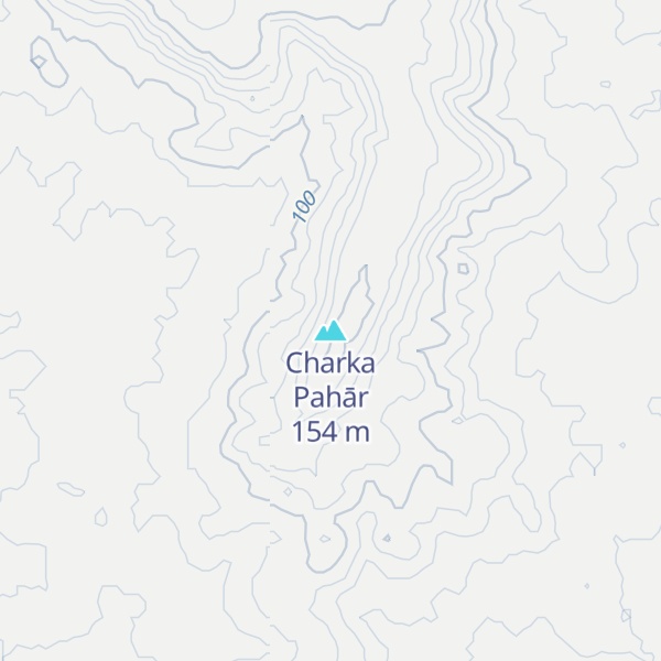 Map of Charka Pahār