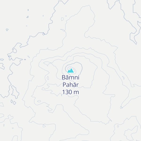 Map of Bāmni Pahār