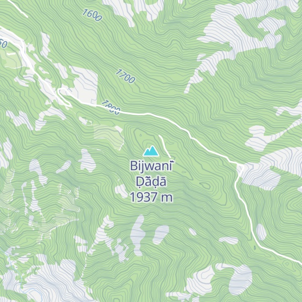 Map of Bijwani̇̄ Ḍā̃ḍā