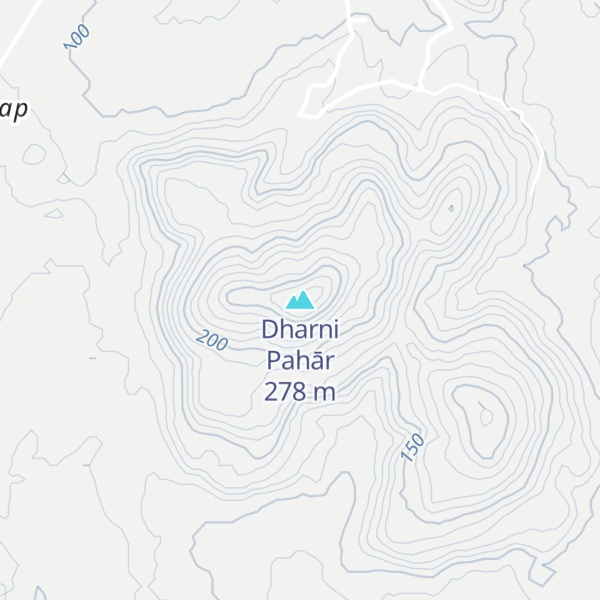 Map of Dharni Pahār