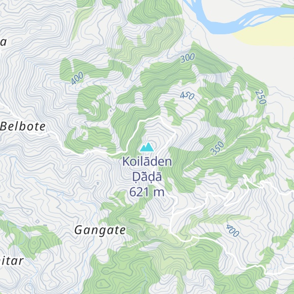 Map of Koilāden Ḍā̃ḍā