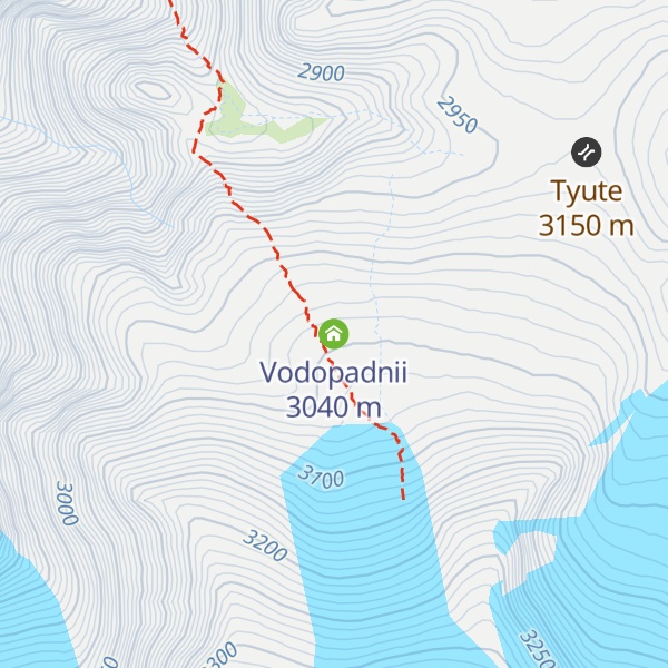 Map of Vodopadnii