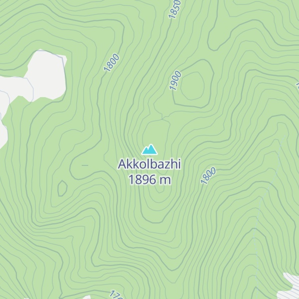 Map of Akkolbazhi