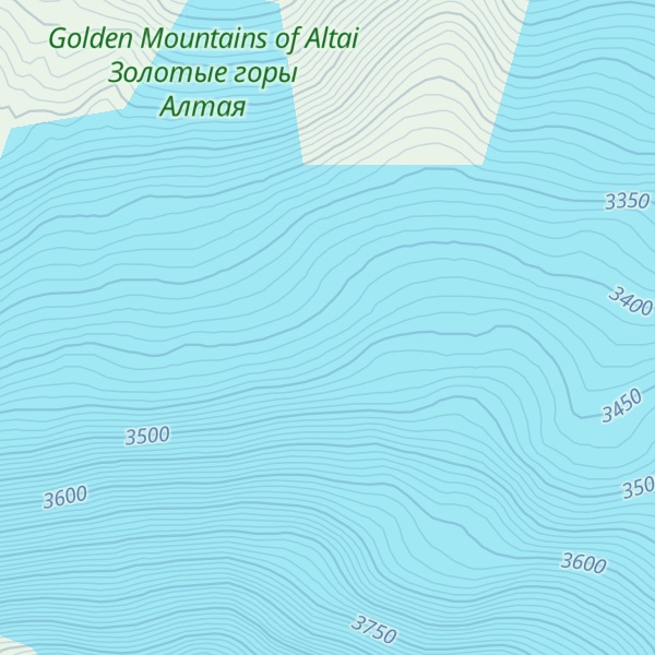 Map of Plato Ukok