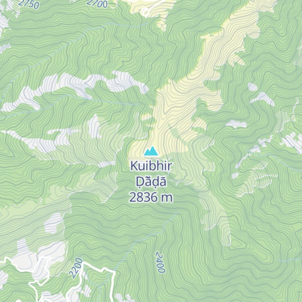 Map of Kuibhir Ḍā̃ḍā