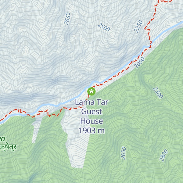 Map of Lama Tar Guest House