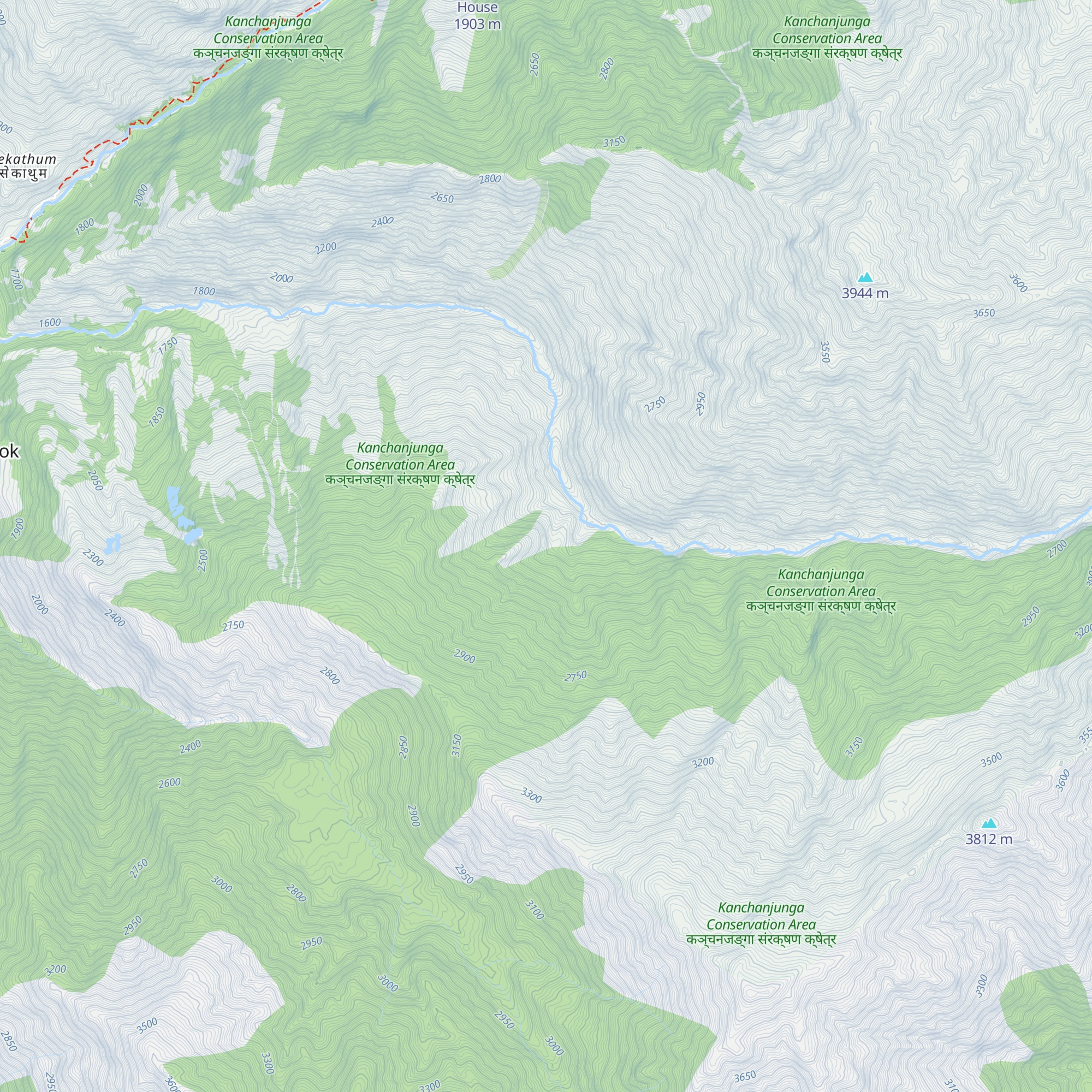 Kanchenjunga Hotel map