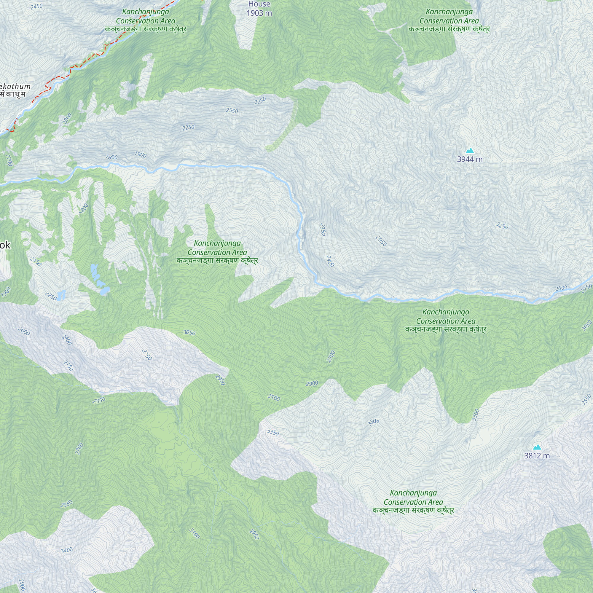 Kanchenjunga Hotel map