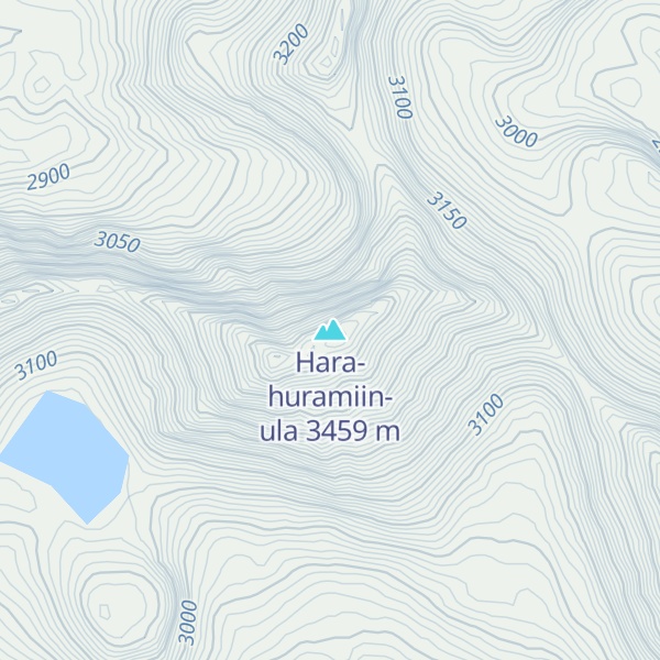 Map of Hara-huramiin-ula