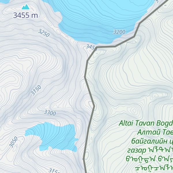 Map of Alag Dzeliyn Uul