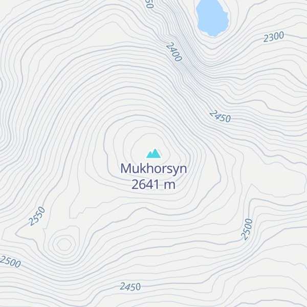 Map of Mukhorsyn