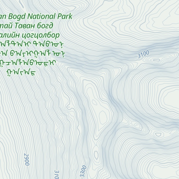 Map of Cagan-sair-ula
