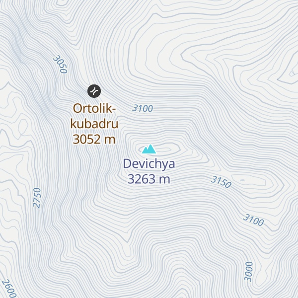 Map of Devichya
