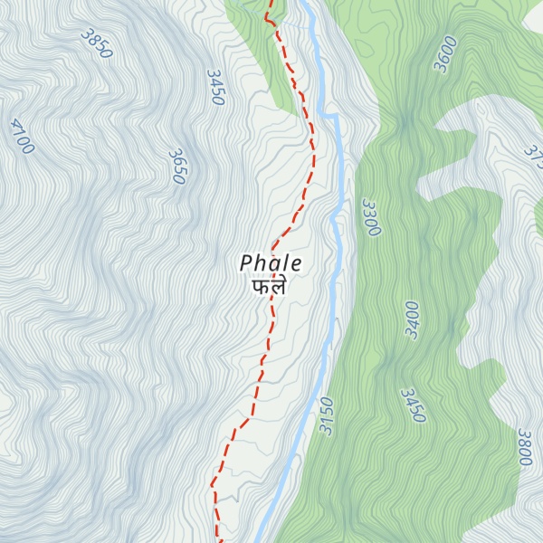 Map of Lhasa guesthouse