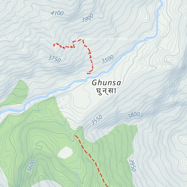 Map of Kanchenjunga guest house