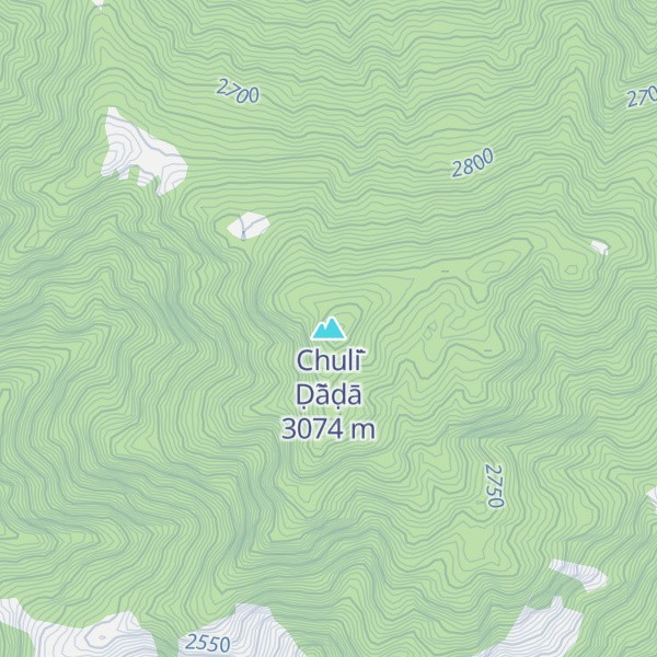 Map of Chuli̇̄ Ḍā̃ḍā