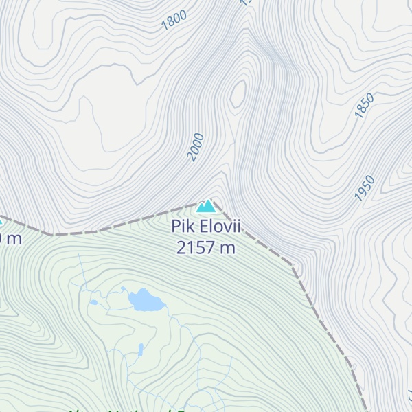 Map of Pik Elovii