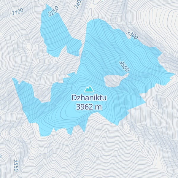 Map of Dzhaniktu
