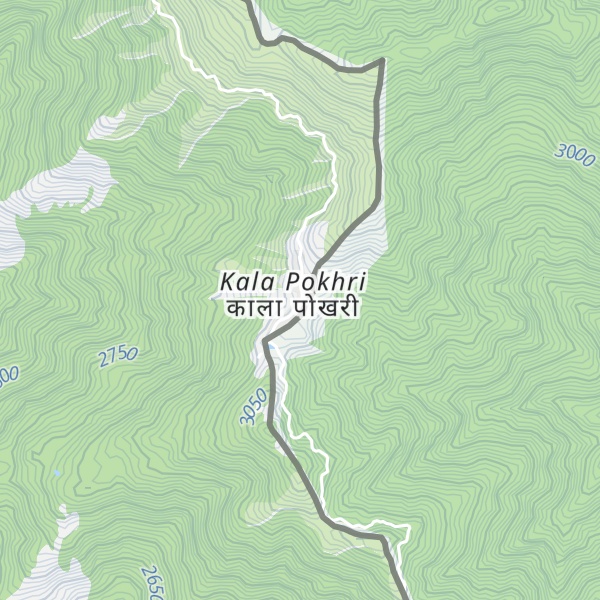 Map of Himchuli Lodge