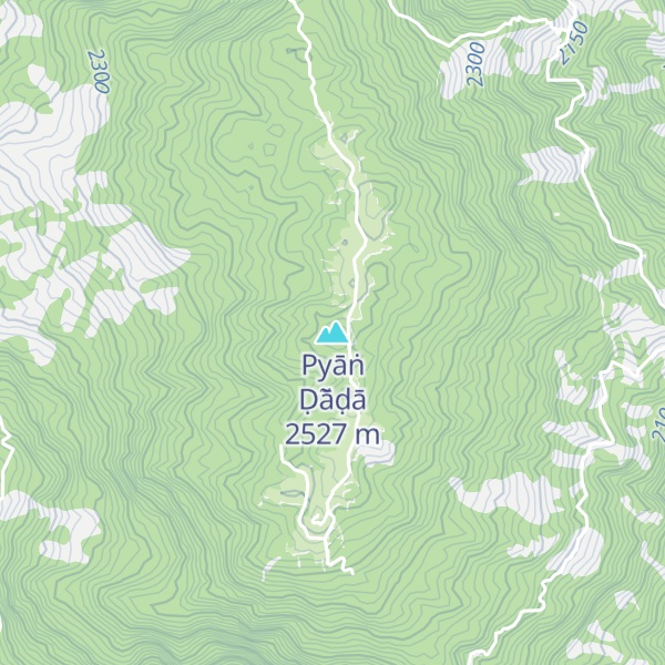Map of Pyāṅ Ḍā̃ḍā