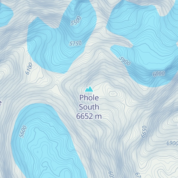 Map of Phole South