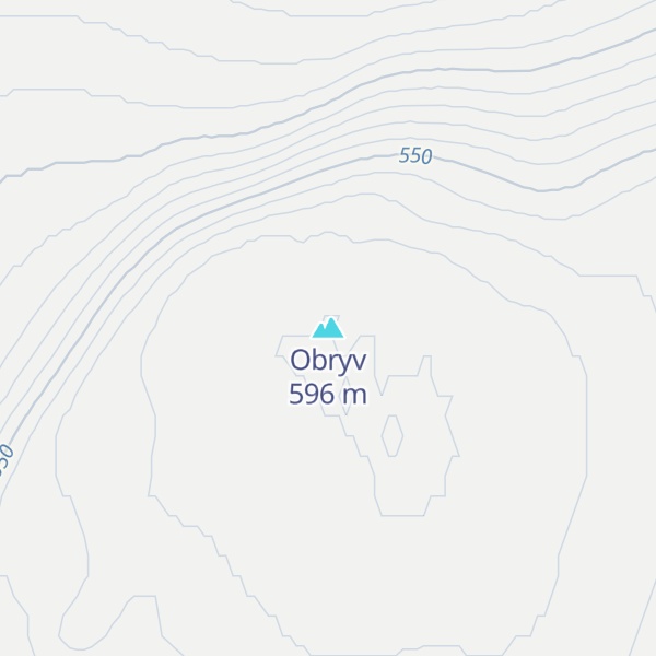Map of Obryv
