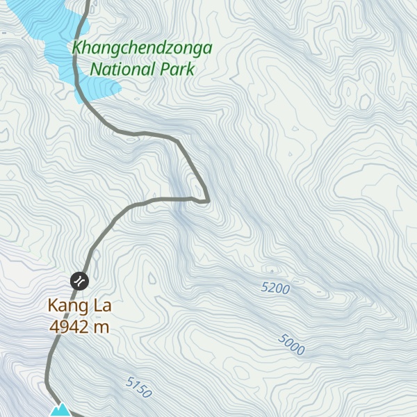 Map of Khangla Khang