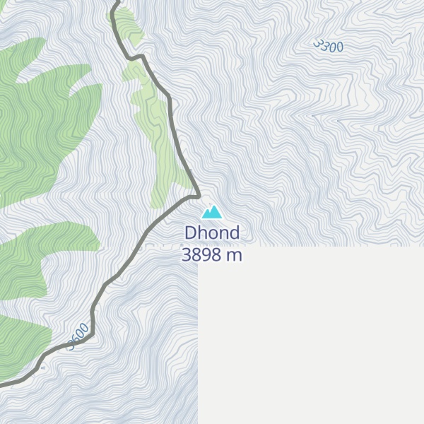 Map of Dhond