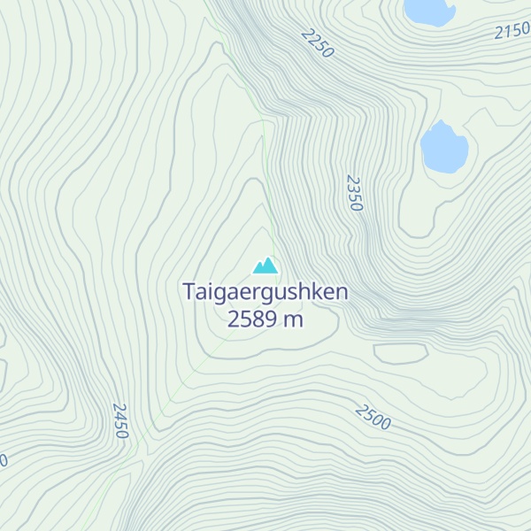 Map of Taigaergushken