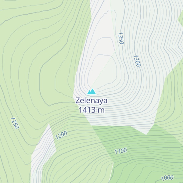 Map of Zelenaya