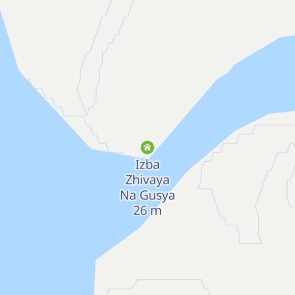 Map of Izba Zhivaya Na Gusya