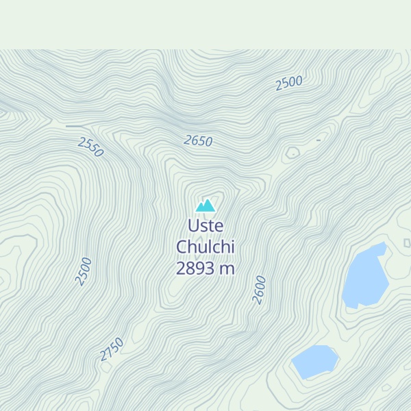 Map of Uste Chulchi