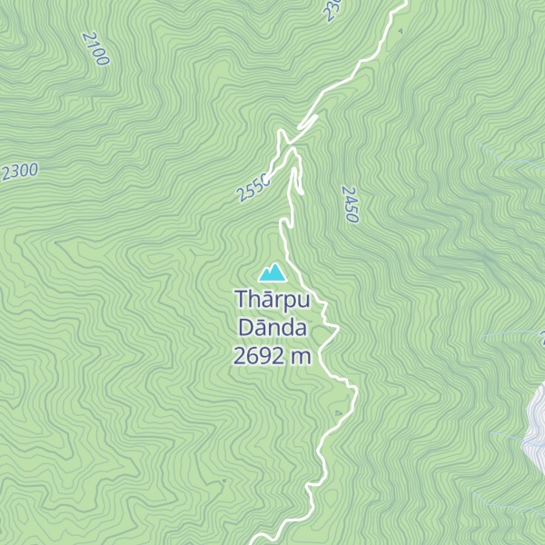Map of Thārpu Dānda