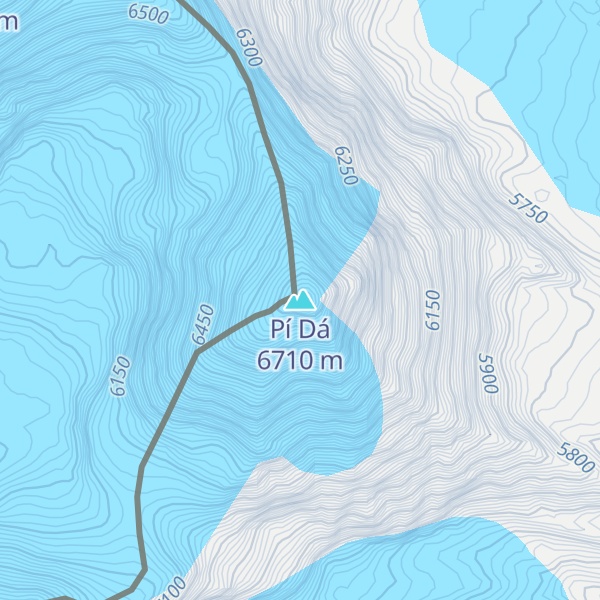 Map of Pí Dá