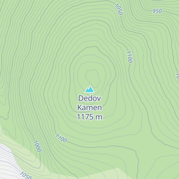 Map of Dedov Kamen