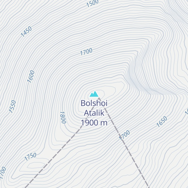 Map of Bolshoi Atalik