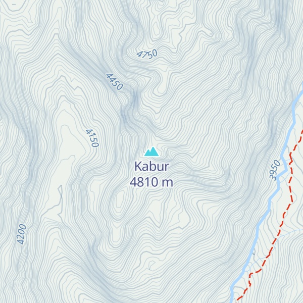 Map of Kabur
