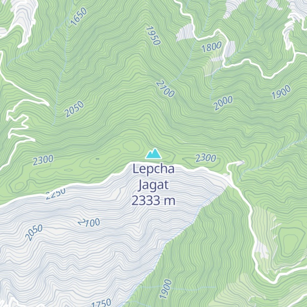 Map of Lepcha Jagat