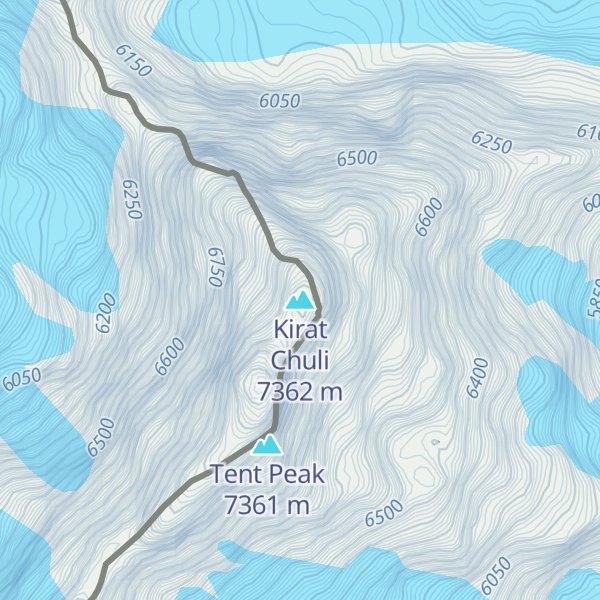 Map of Kirat Chuli