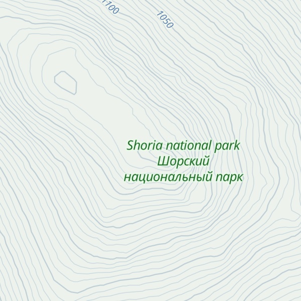 Map of Shanishtag (Chernaya)