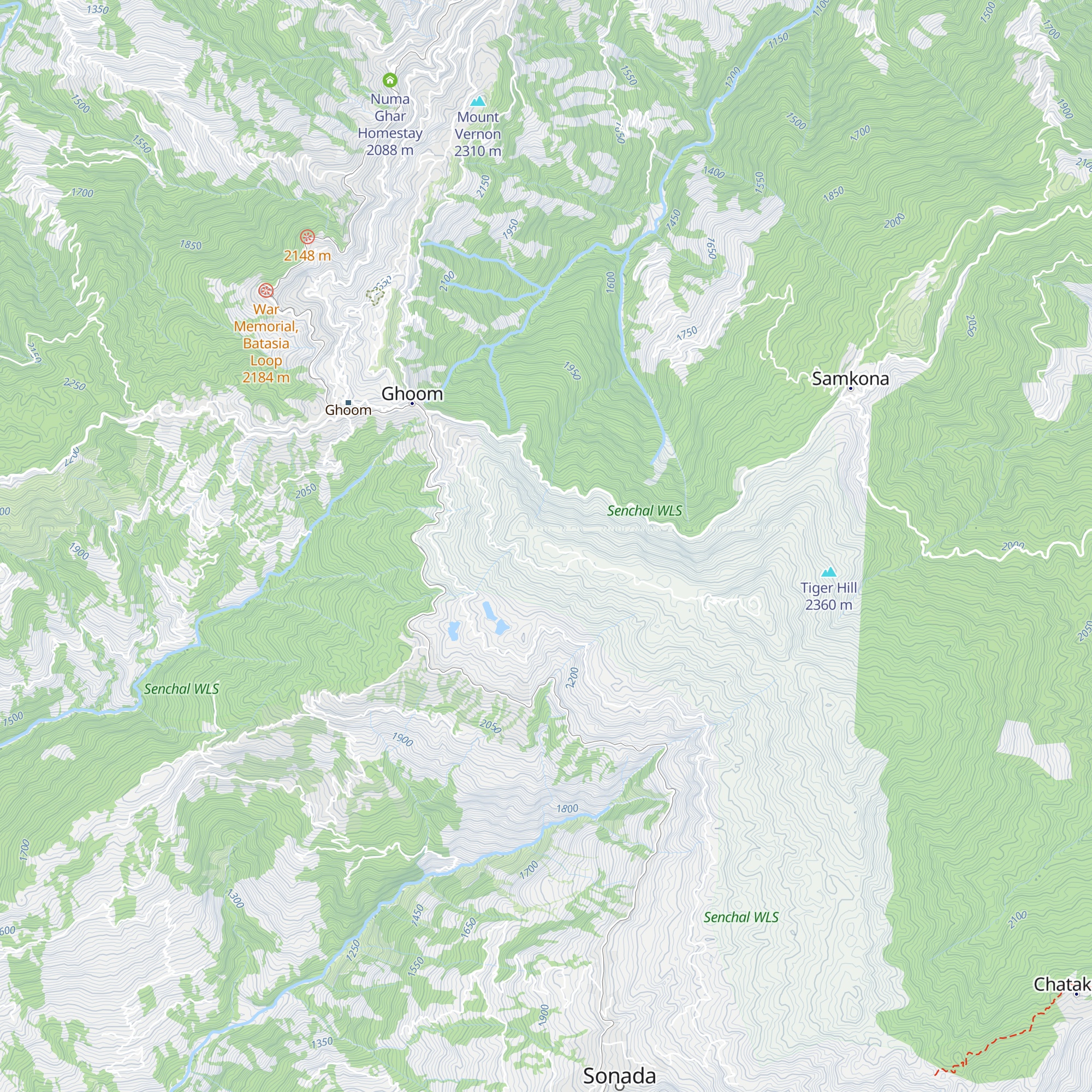 Abandoned Tourist Lodge(The Chalet) map