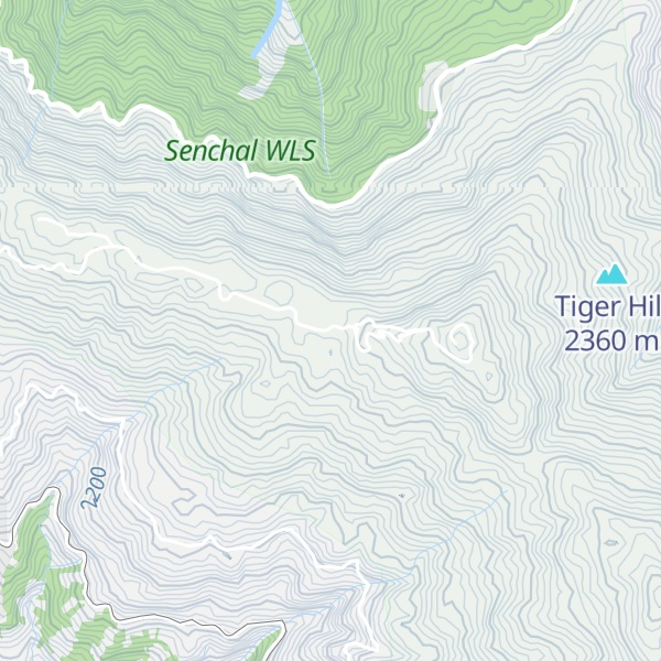 Map of Tiger Hill Gate