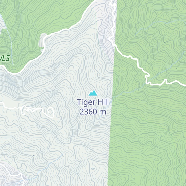 Map of Tiger Hill