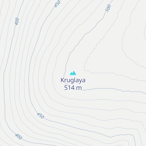 Map of Kruglaya