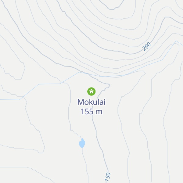 Map of Mokulai