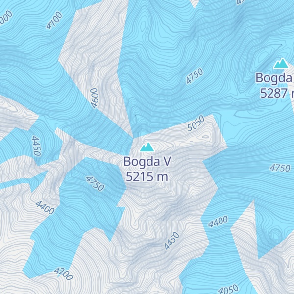 Map of Bogda V