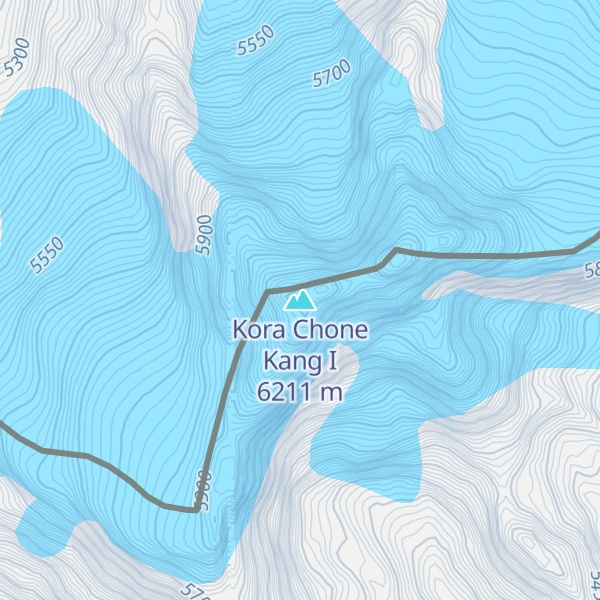 Map of Kora Chone Kang I
